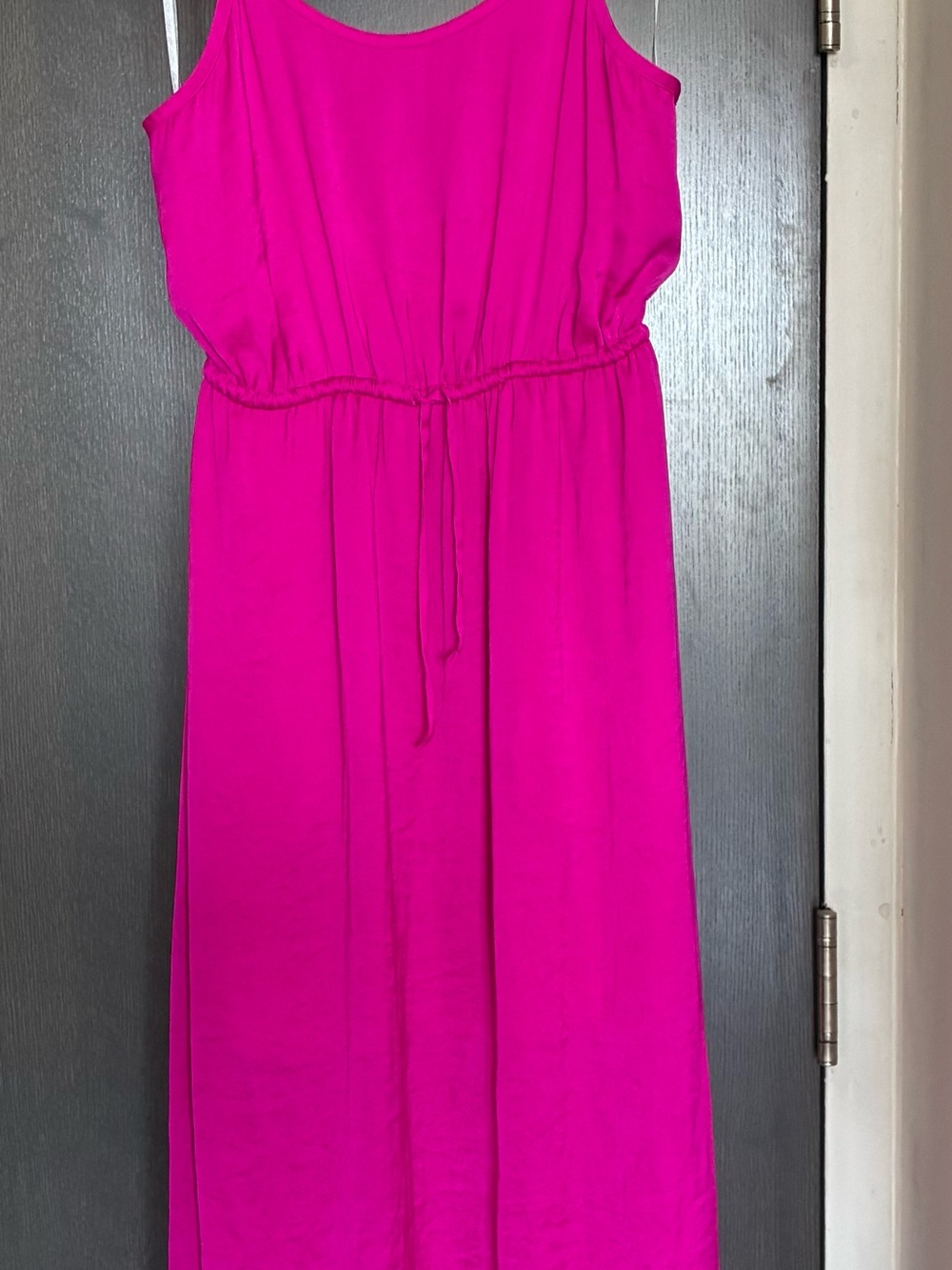 Athleta Hot Pink Sleeveless Midi Dress
